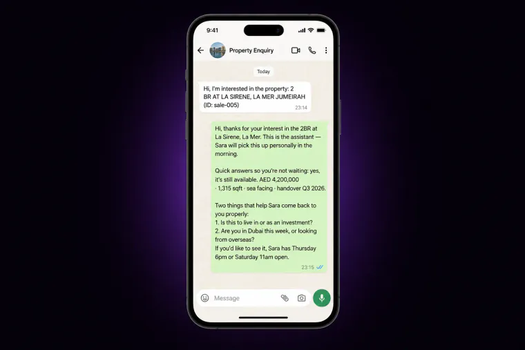 The WhatsApp thread